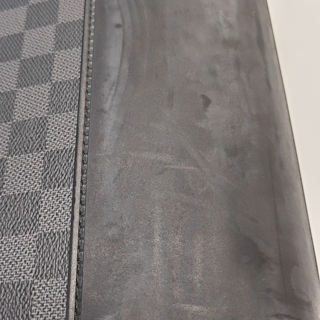 PEGASE 65 Damier Graphite Coated Canvas Black