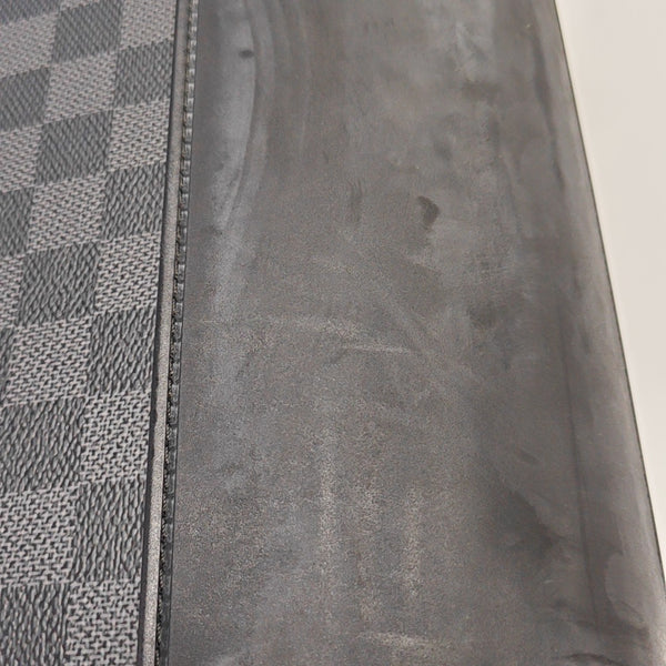 PEGASE 65 Damier Graphite Coated Canvas Black
