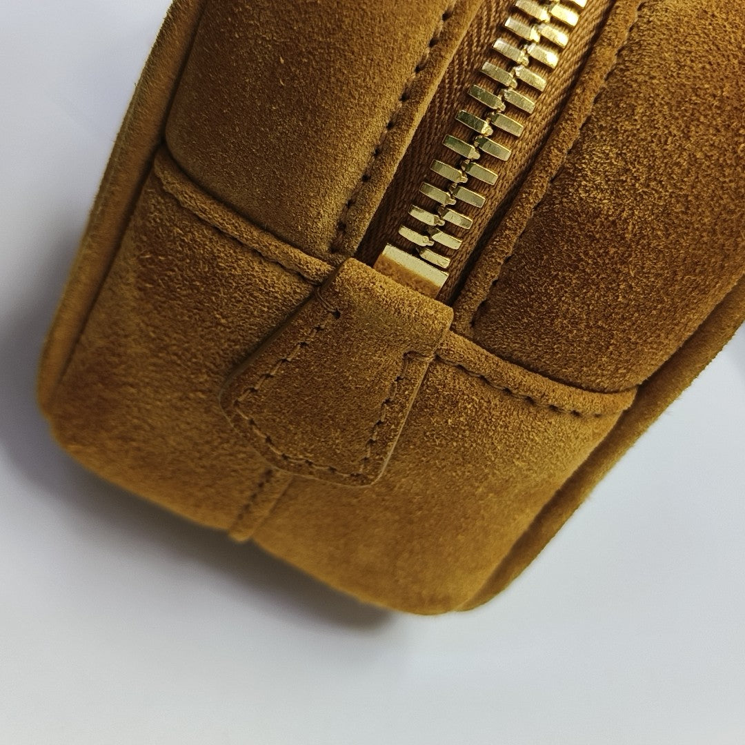 Arcadie Small Suede Yellow