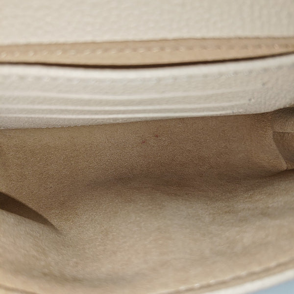 NANO MADELEINE Nano Monogram Calfskin Beige