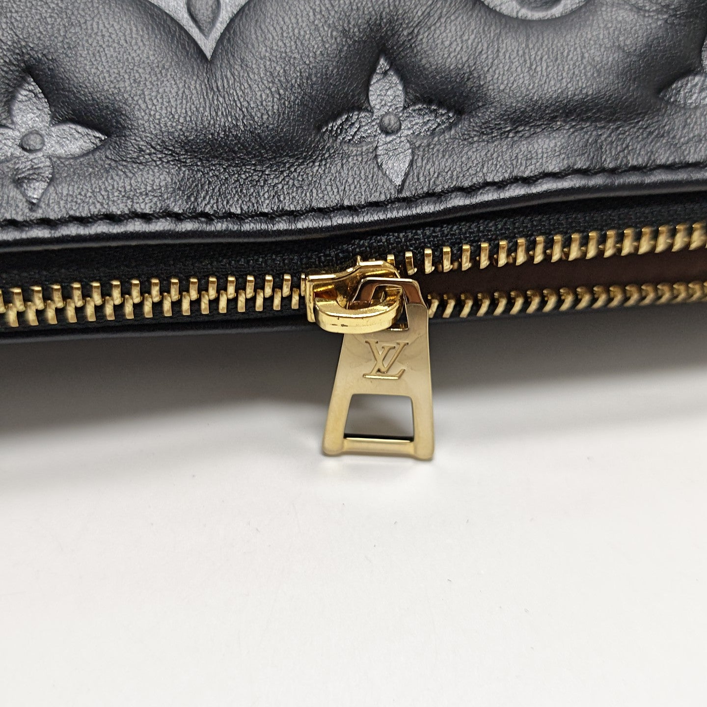 COUSSIN PM Lambskin Black