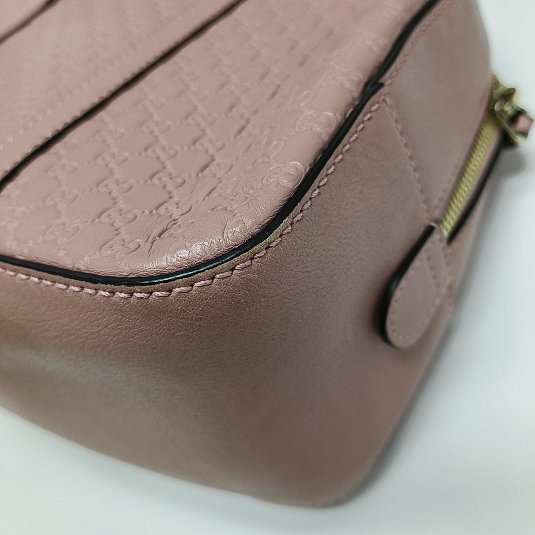 Microguccissima Monogram Calfskin Pink