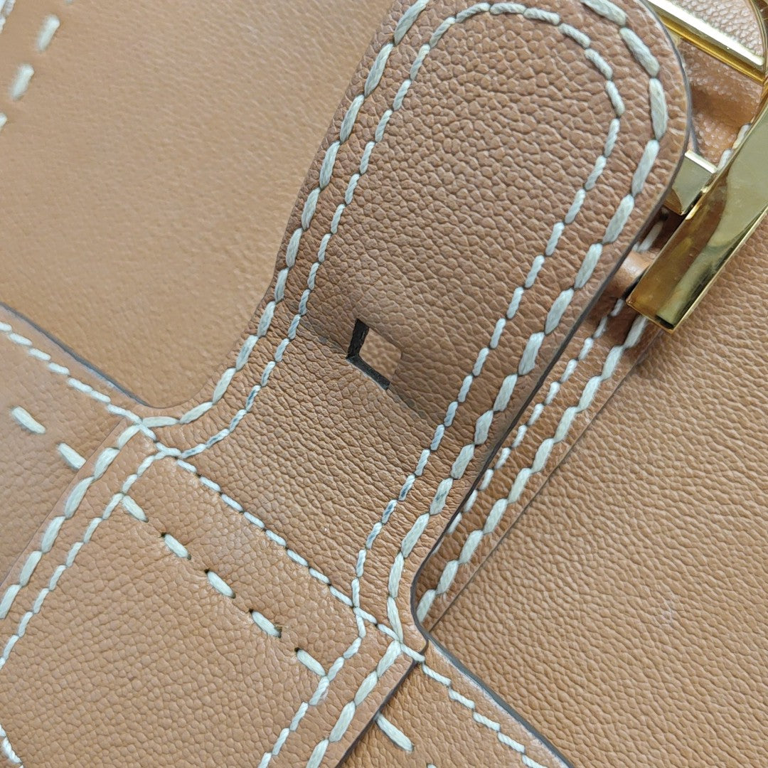Brillant Mini Calfskin Brown