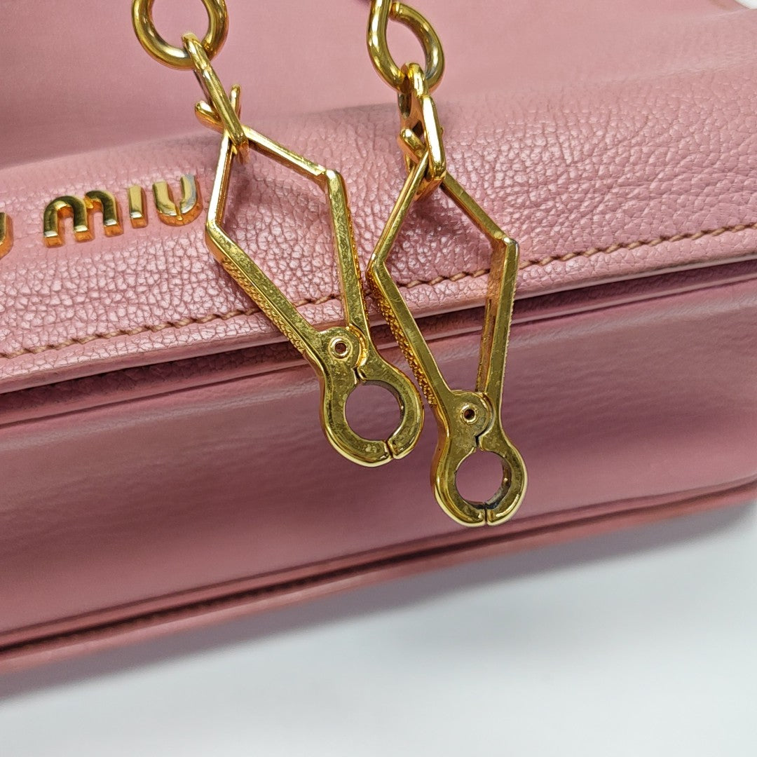 Calfskin Tote Bag Pink