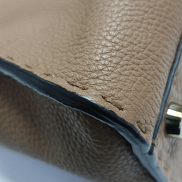 Peekaboo Medium Calfskin Brown