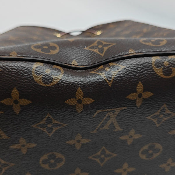 NÉONOÉ MM Monogram Coated Canvas Brown