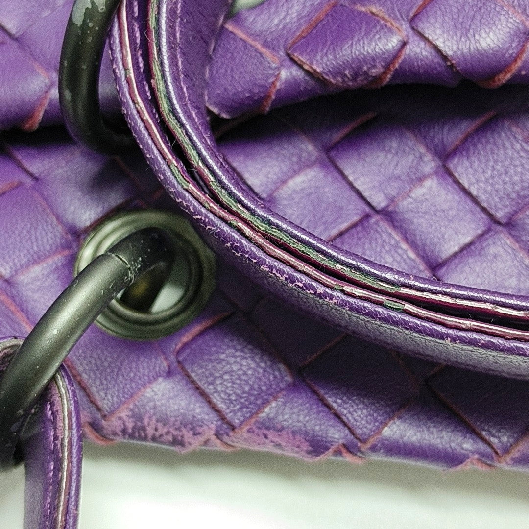 Authenticated pre-owned  Roma Lambskin Purple - Tote Bag at Looply