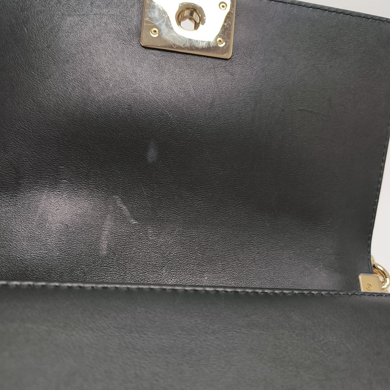 BOY CHANEL Medium Quilted Calfskin Black