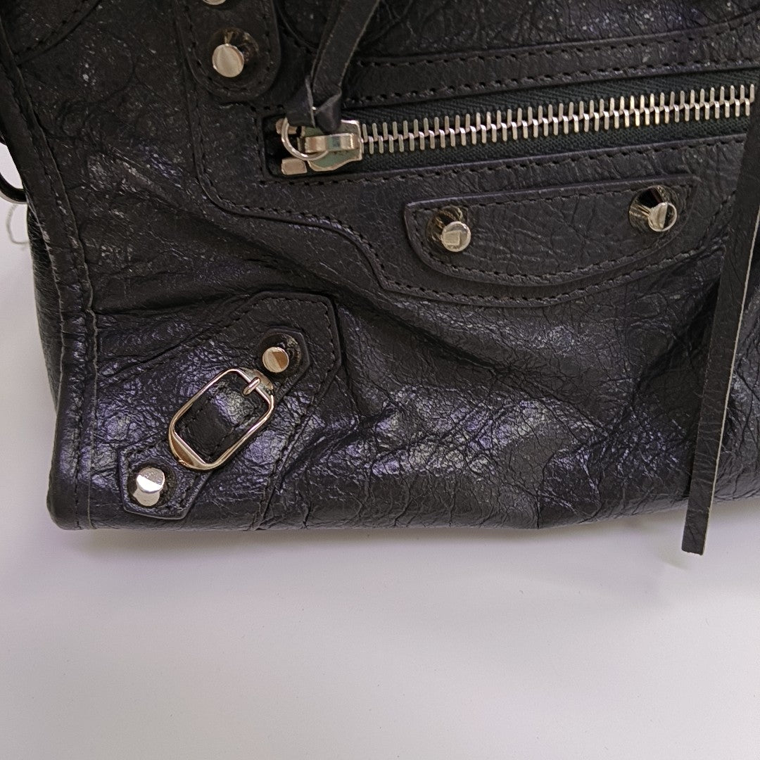 Classic City Mini Lambskin Gray