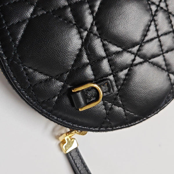 Dior Caro Cannage Lambskin Black
