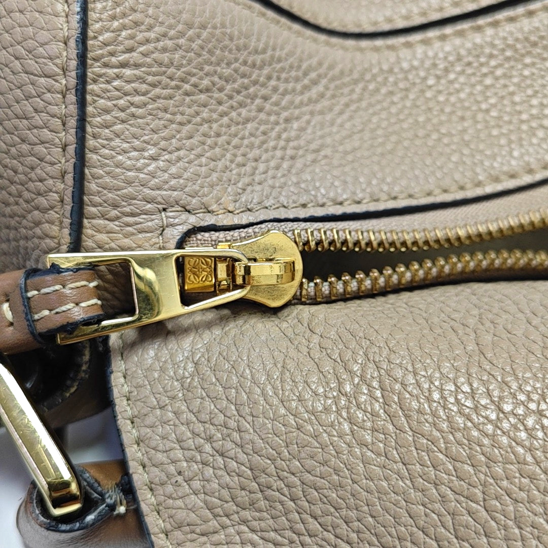 Authenticated pre-owned  Puzzle Small Calfskin Beige - Shoulder Bag at Looply