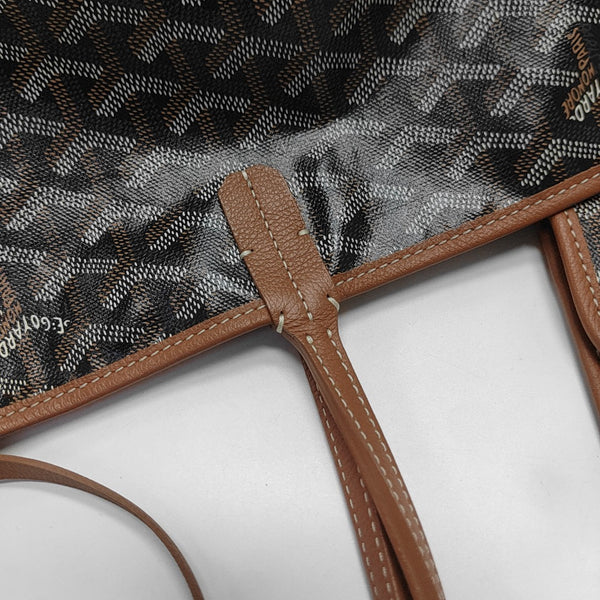 Saint Louis PM Coated Canvas Black