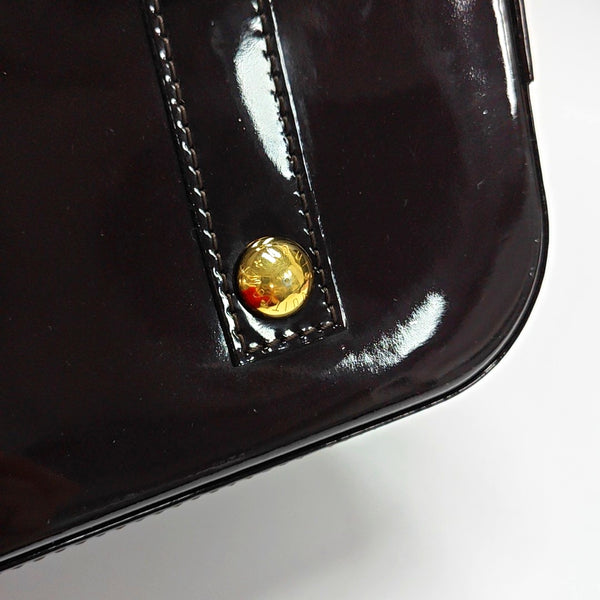 Authenticated pre-owned  ALMA PM Monogram Patent Leather Red - Shoulder Bag at Looply
