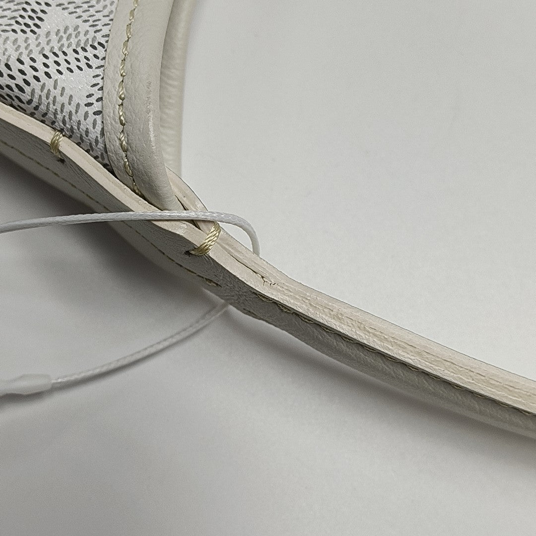 Hobo Coated Canvas White
