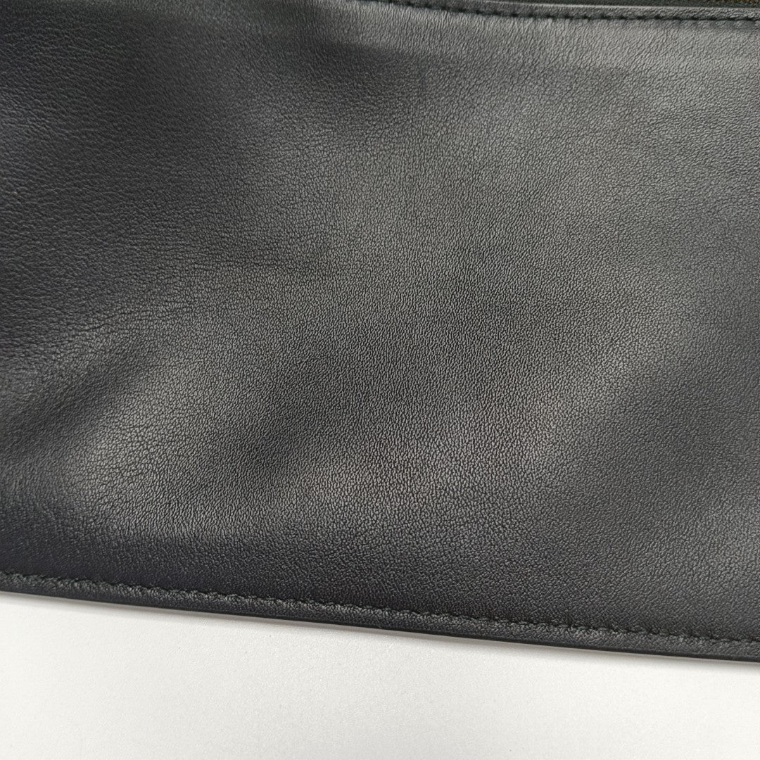 Pinacoteca Calfskin Black