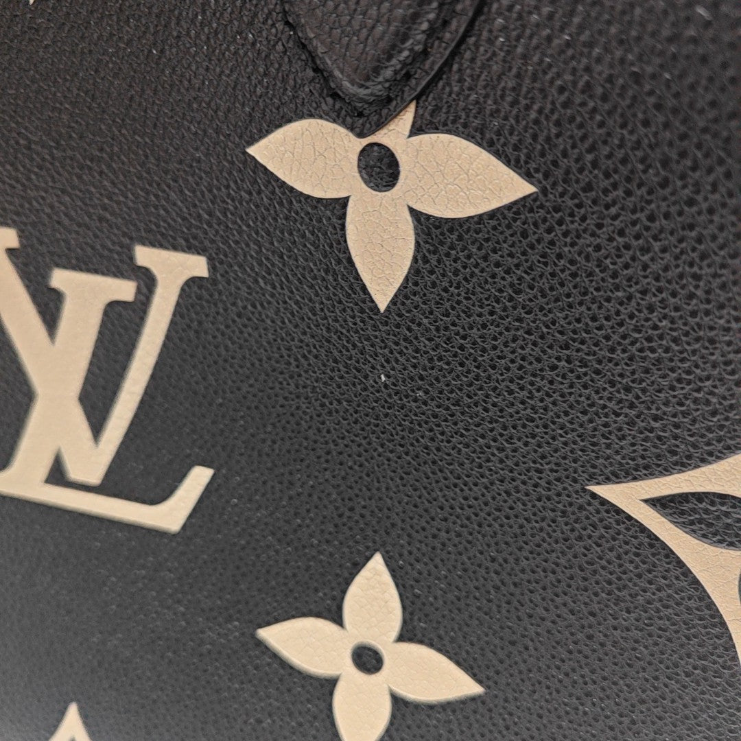ONTHEGO MM Monogram Calfskin Black