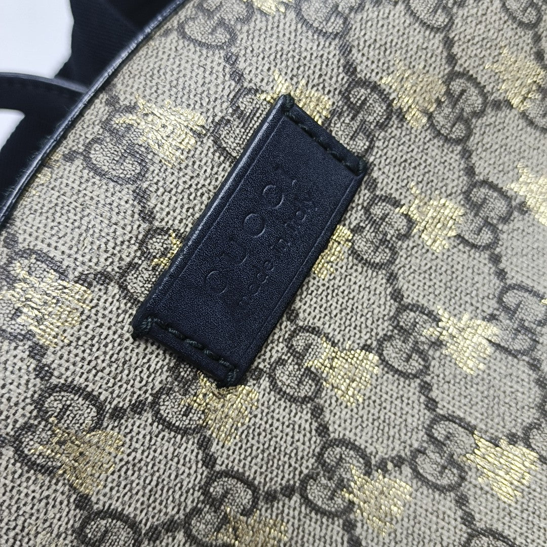 Eden Monogram Coated Canvas Beige