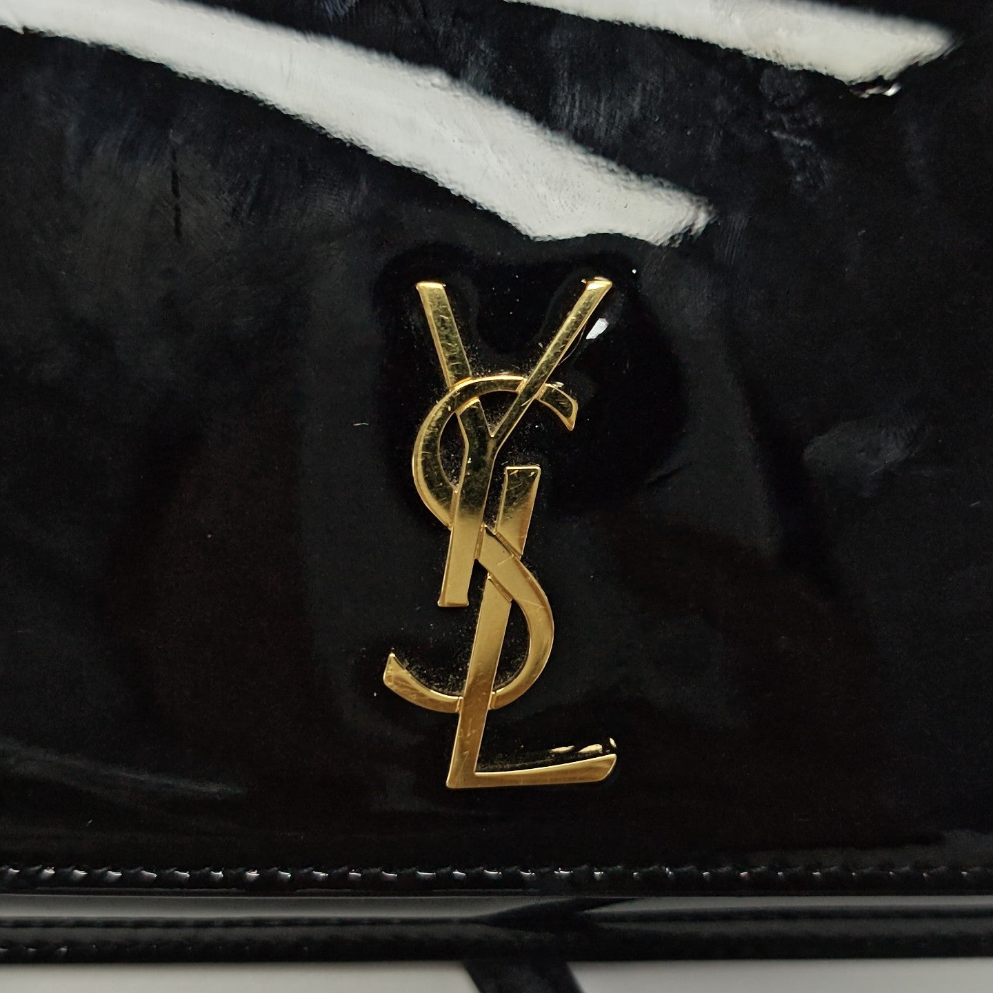 CASSANDRE Patent Leather Black