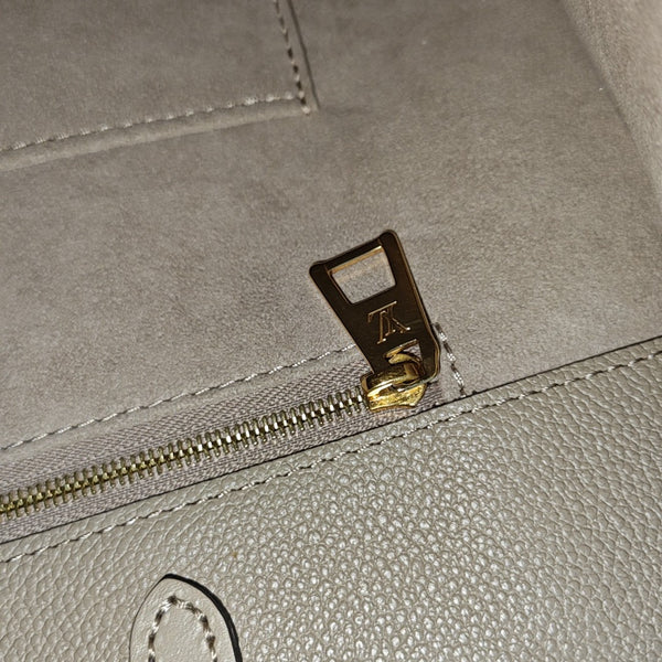 ONTHEGO MM Monogram Calfskin Gray