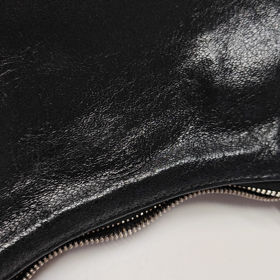 Le Cagole Mini Lambskin Black