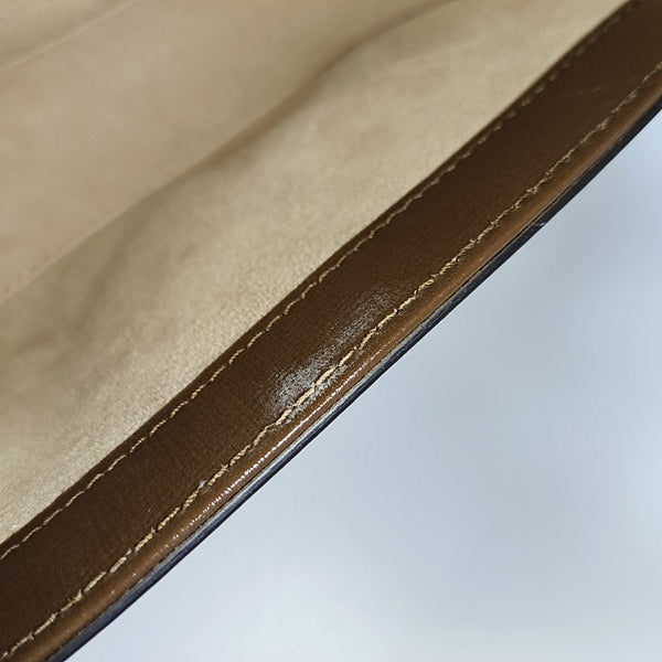 Horsebit 1955 Medium Monogram Coated Canvas Black