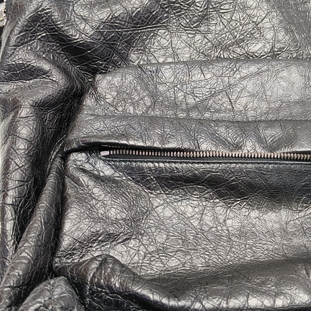 Wheel Calfskin Black