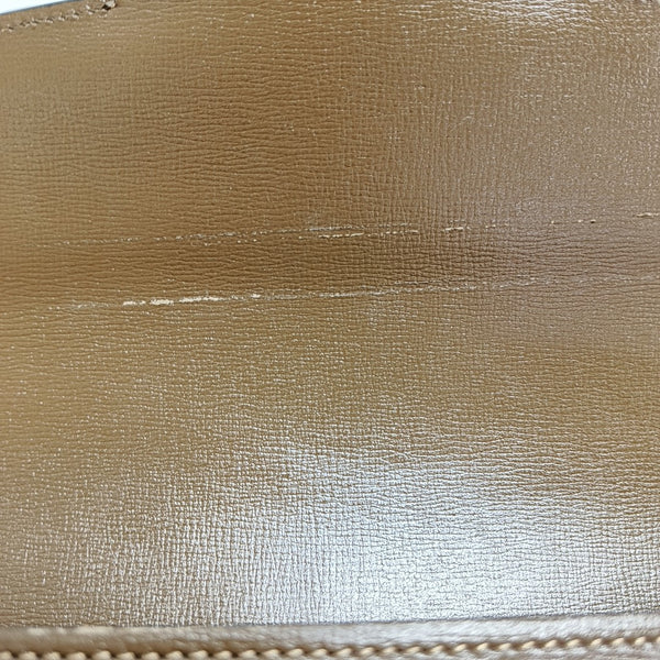 Horsebit 1955 Medium Monogram Coated Canvas Beige