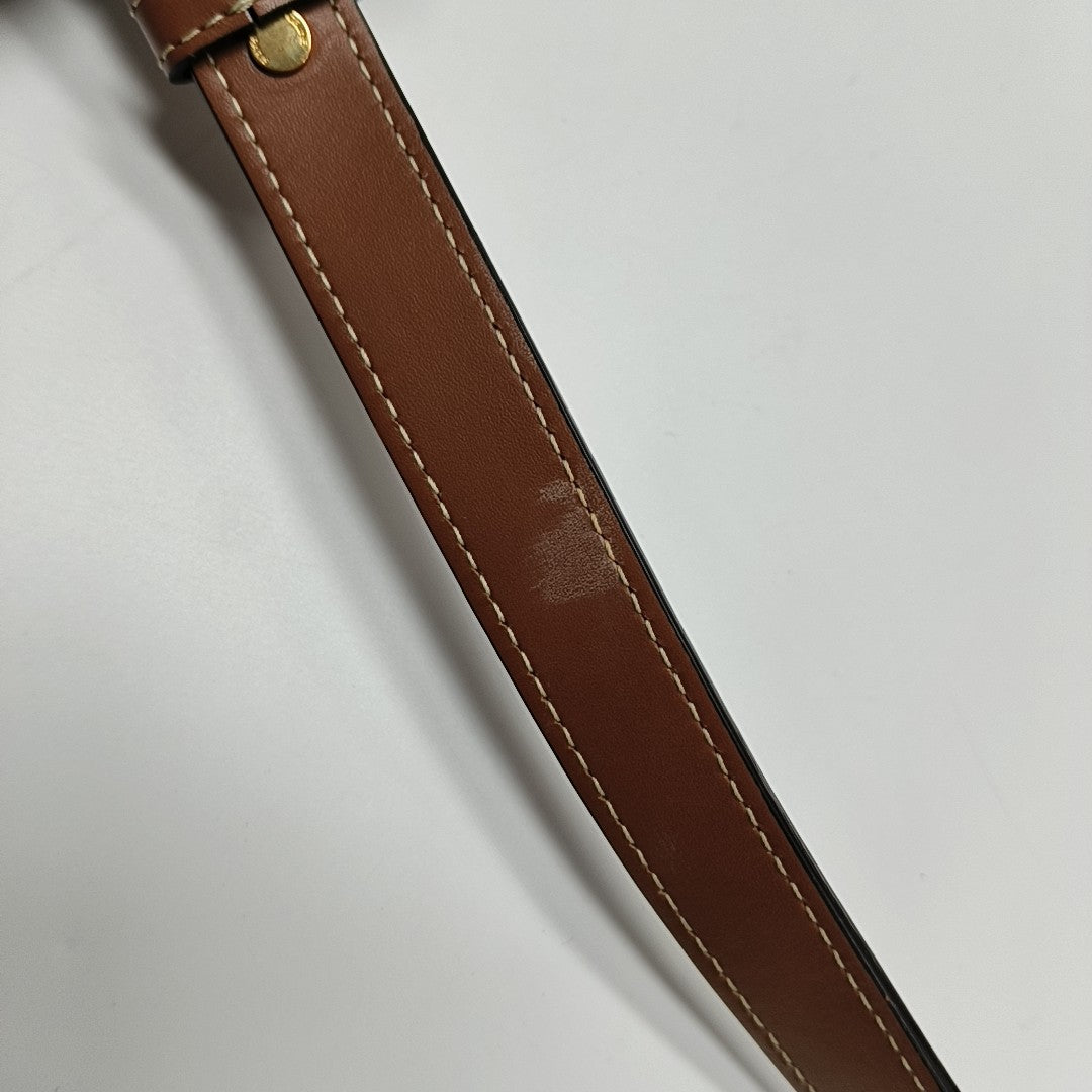 AVA Medium Coated Canvas Brown
