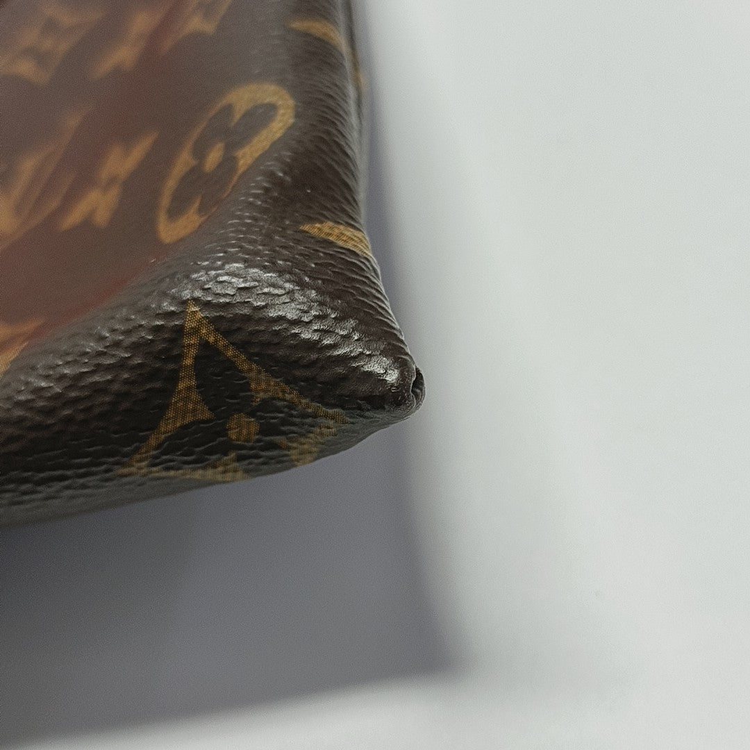 A4 Monogram Coated Canvas Brown