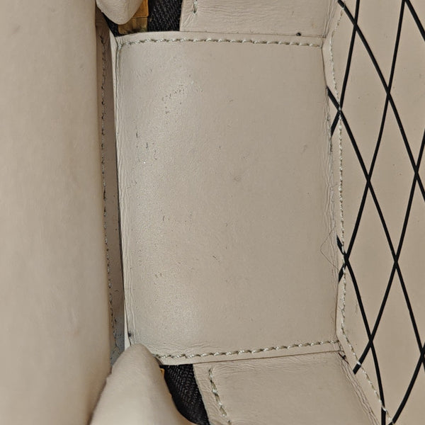 BOITE CHAPEAU Mini Monogram Coated Canvas Brown