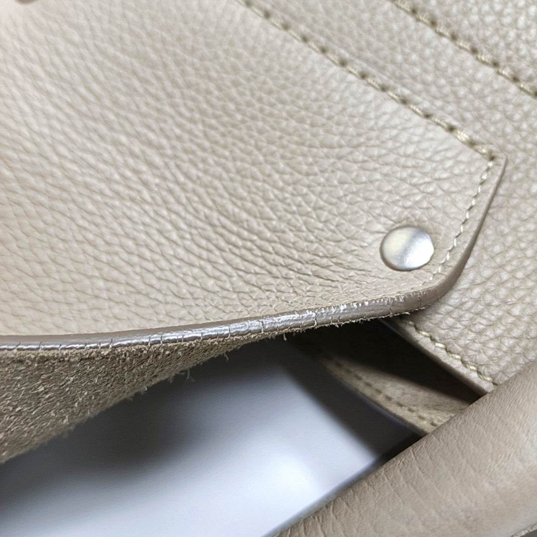 BIG BAG Small Calfskin Gray