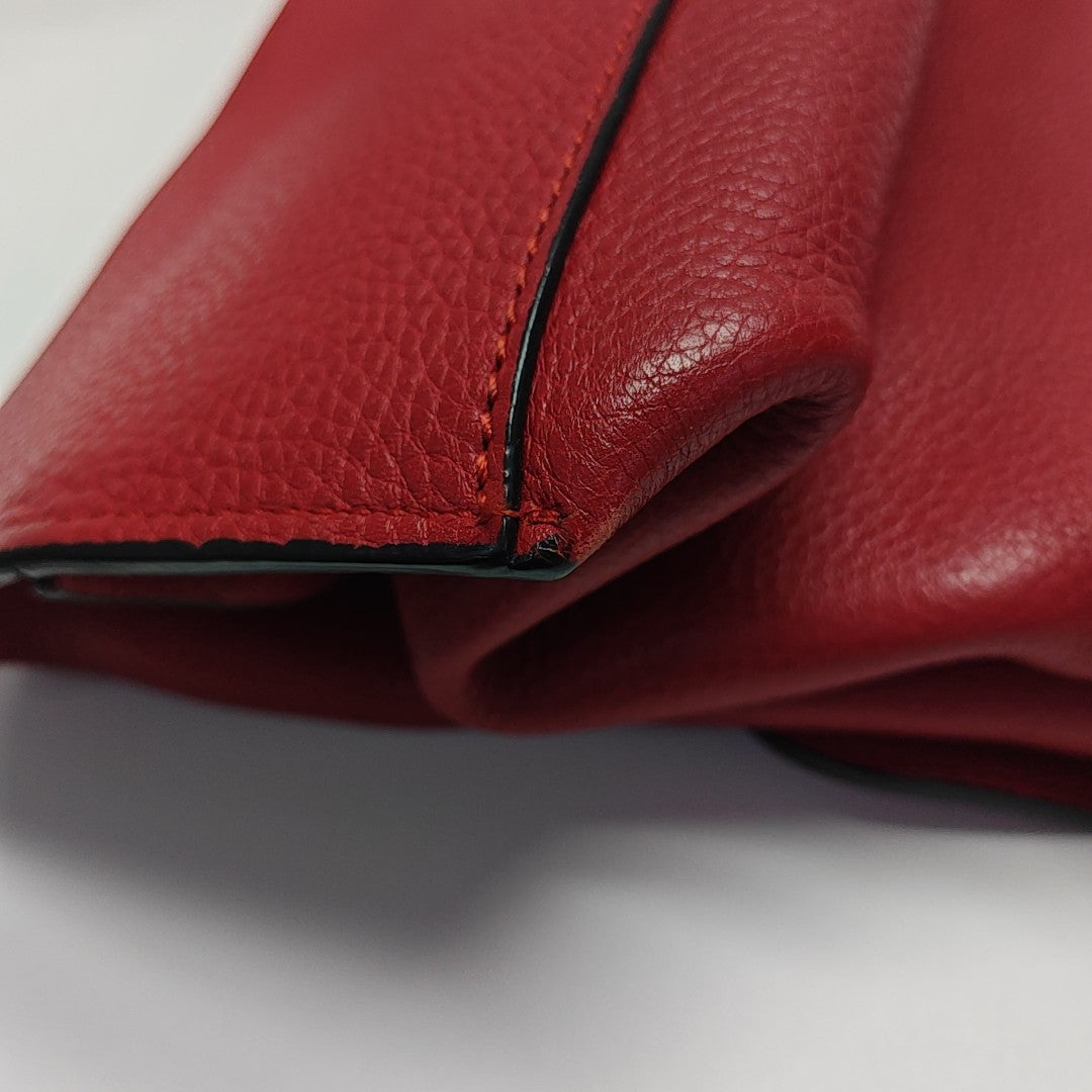 Daily Calfskin Red