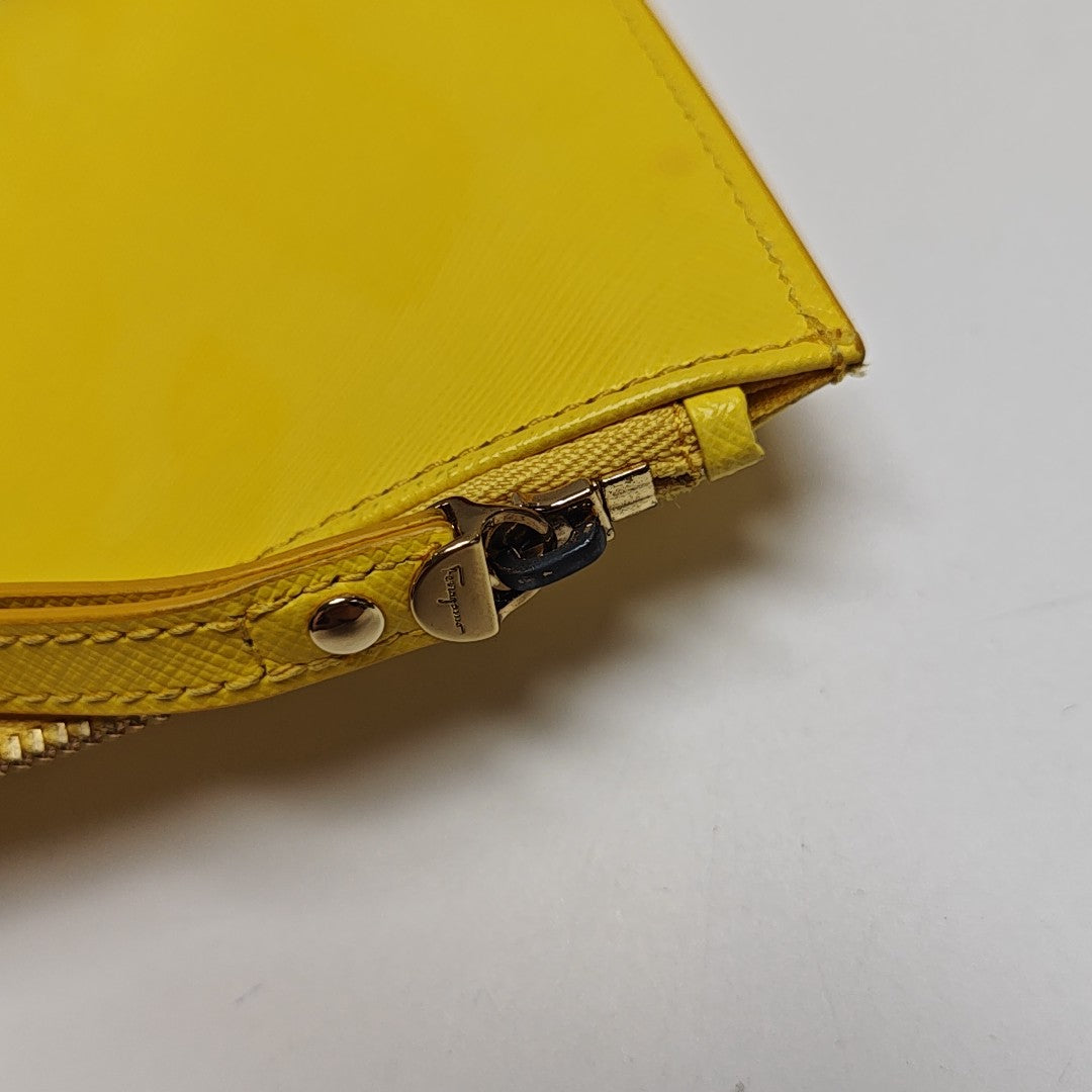 Gancini Calfskin Yellow