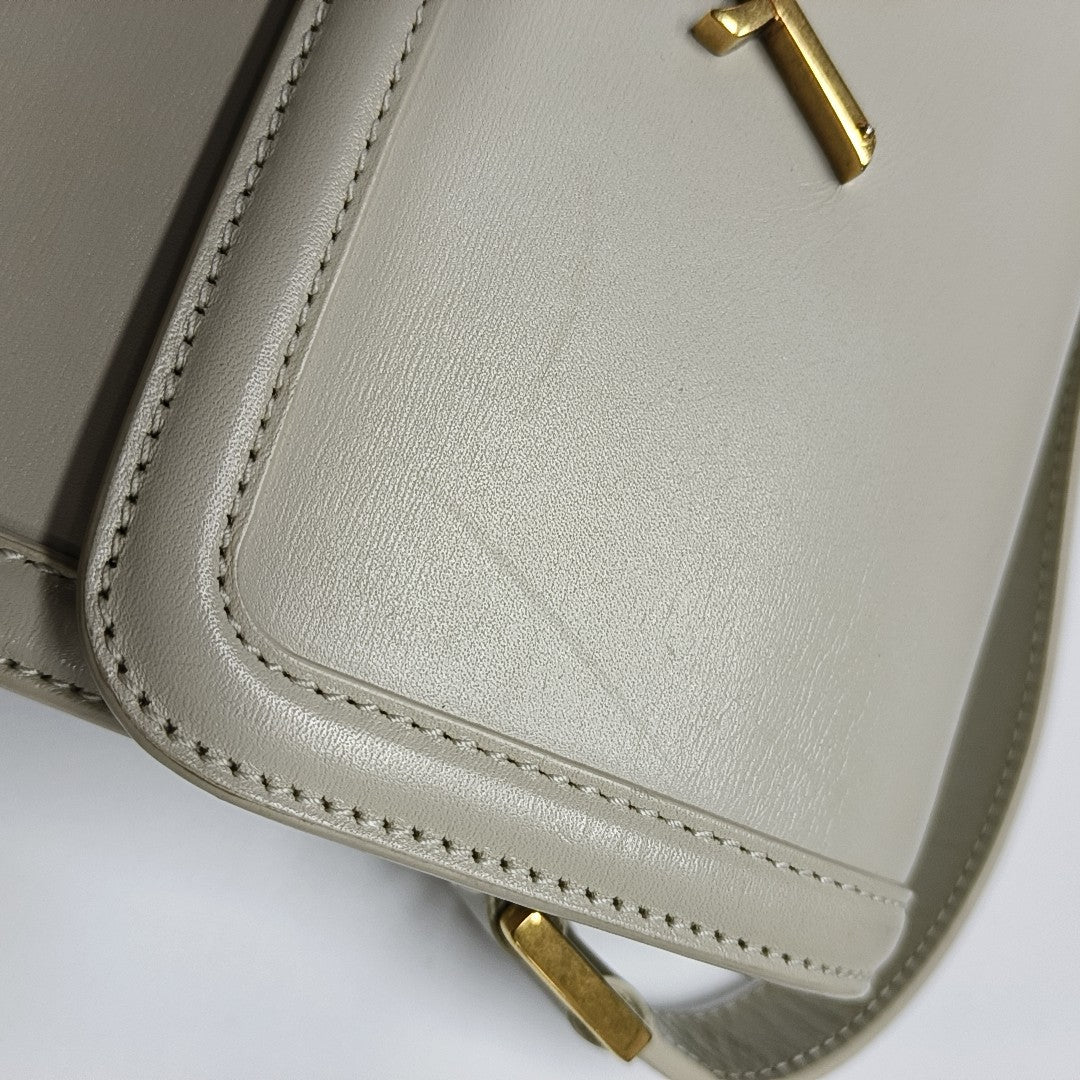 SOLFERINO Small Calfskin White