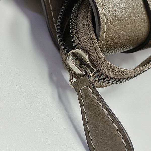 LUGGAGE Micro Calfskin Gray