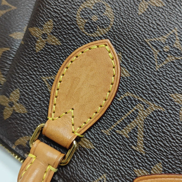 TURENNE PM Monogram Coated Canvas Brown