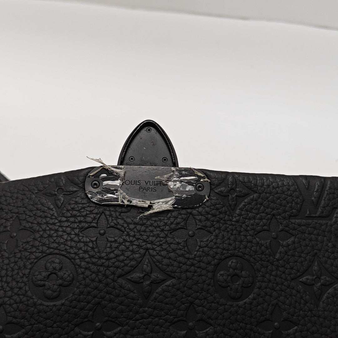 S-CAPE Monogram Calfskin Black