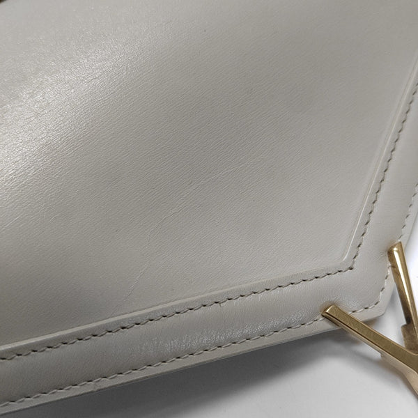 CASSANDRA Quilted Calfskin Gray