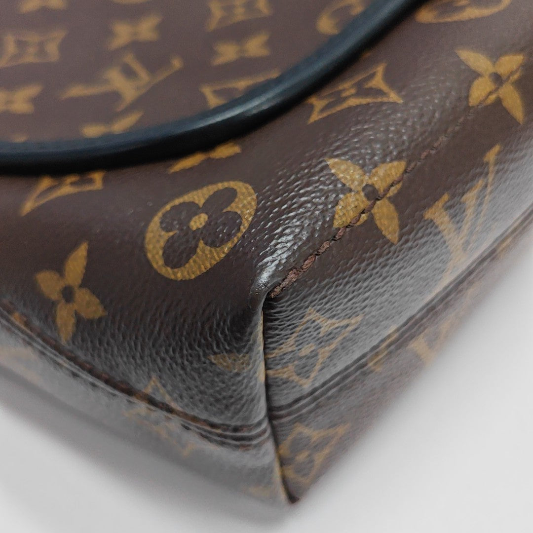 MAGNETIC Monogram Coated Canvas Brown