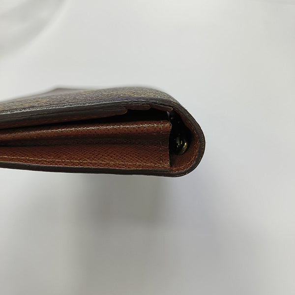 BRAZZA Monogram Coated Canvas Brown Wallet