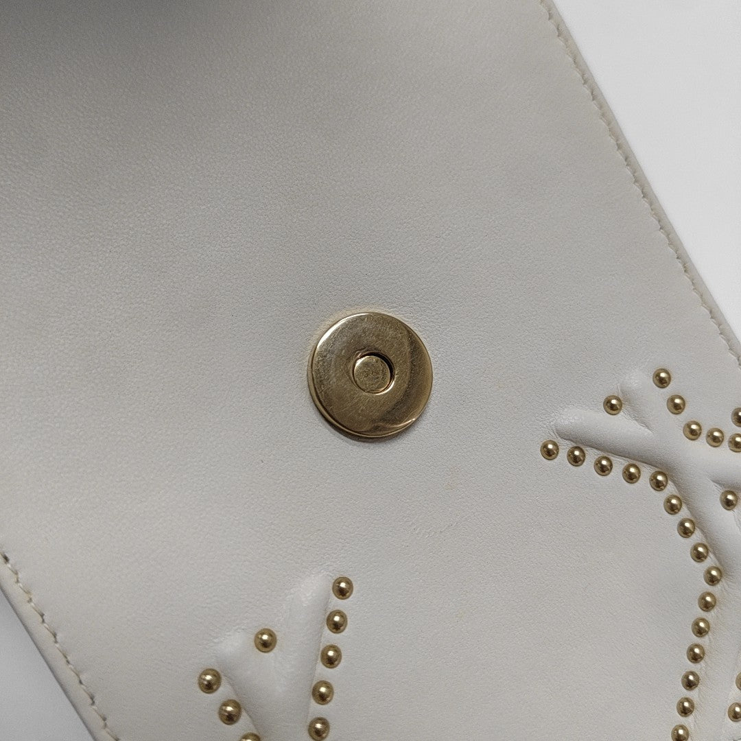 Diorama Cannage Calfskin White