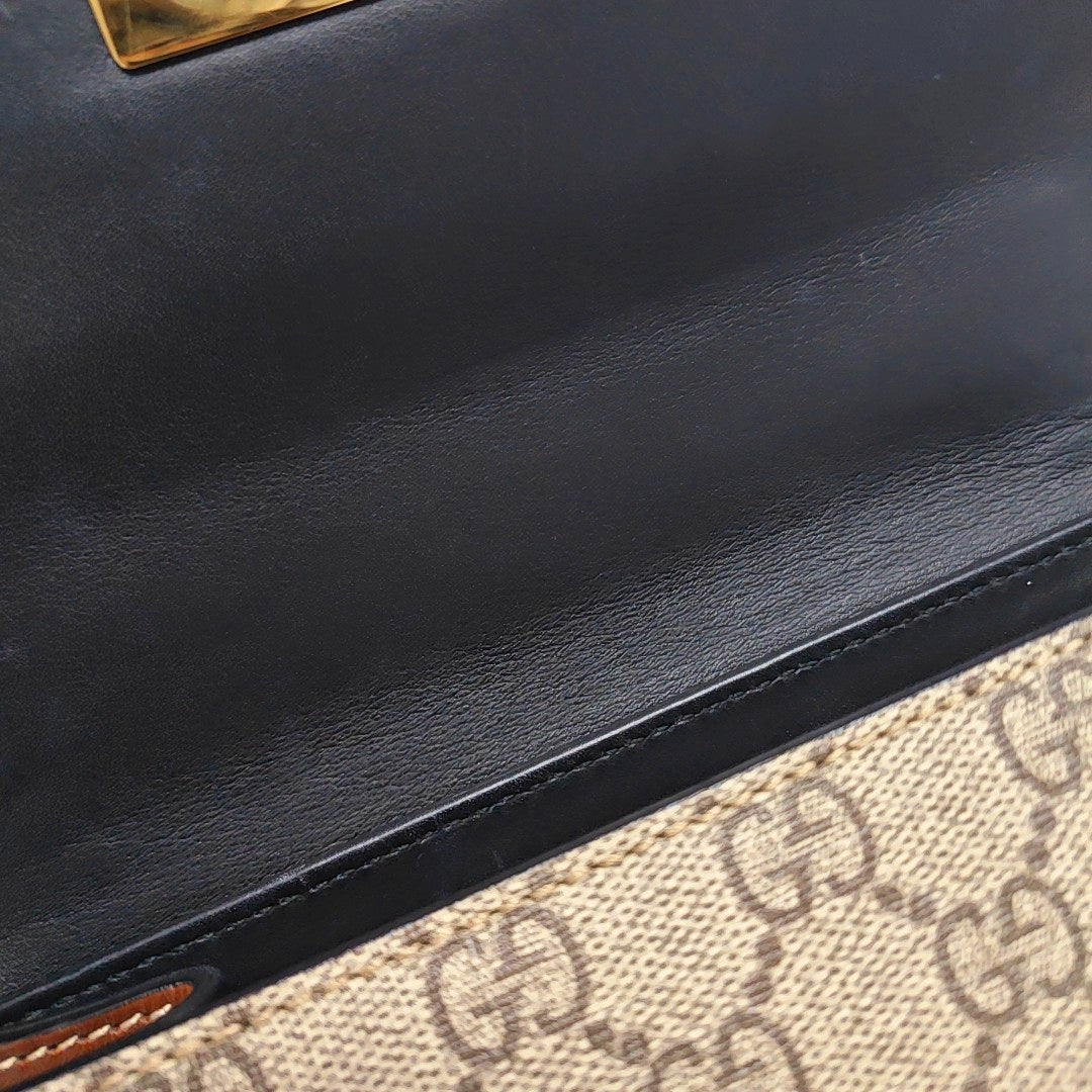 Authenticated pre-owned  Padlock Small Monogram Coated Canvas Multicolor - Shoulder Bag at Looply