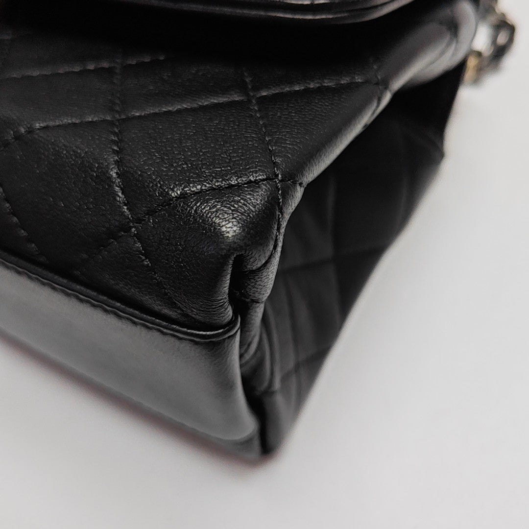 Quilted Lambskin Black