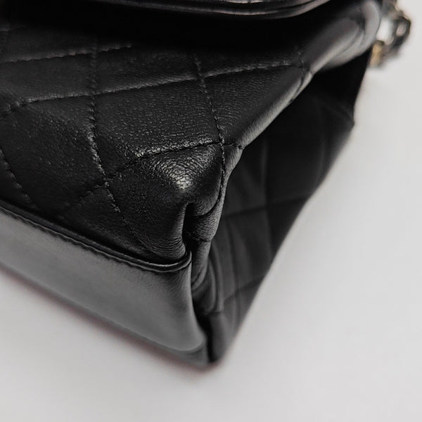 Quilted Lambskin Black