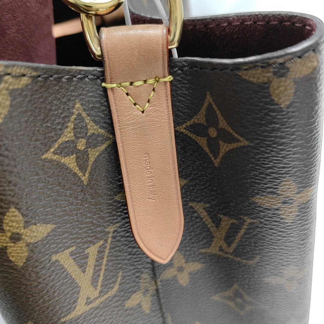NÉONOÉ BB Monogram Coated Canvas Brown