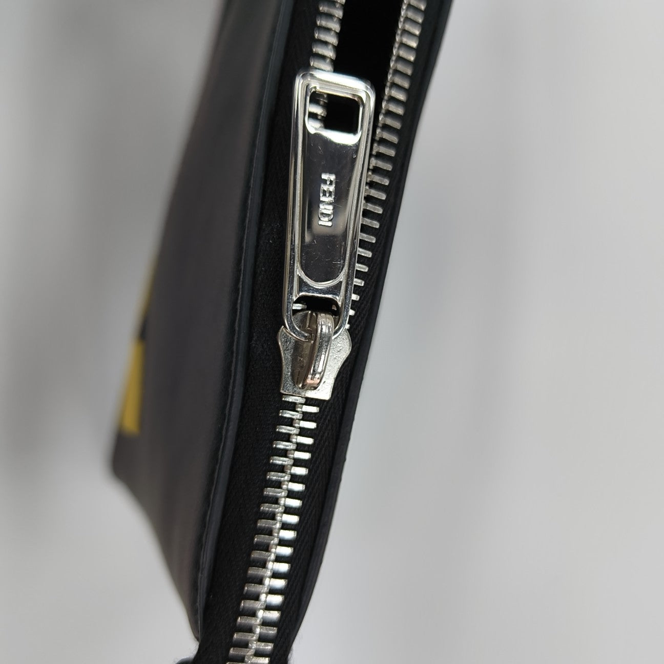 Calfskin Clutch Medium Black