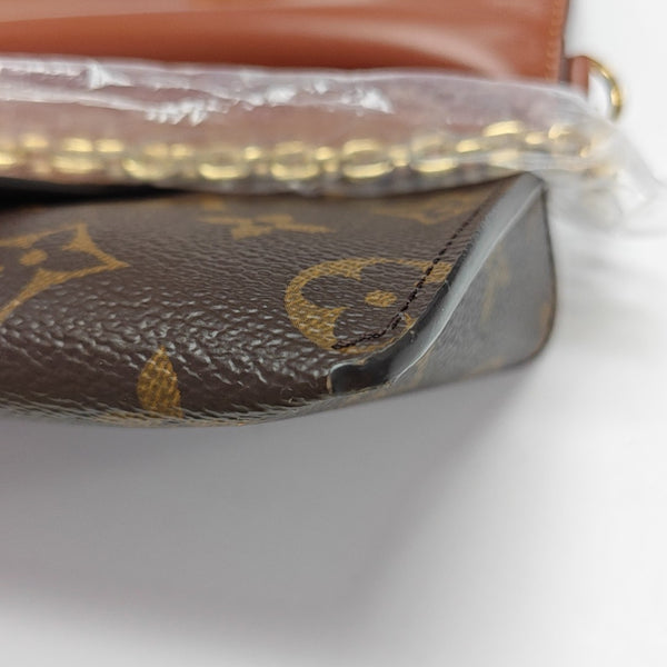 PADLOCK Monogram Coated Canvas Brown