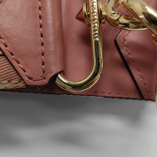 Buckle Small Calfskin Pink