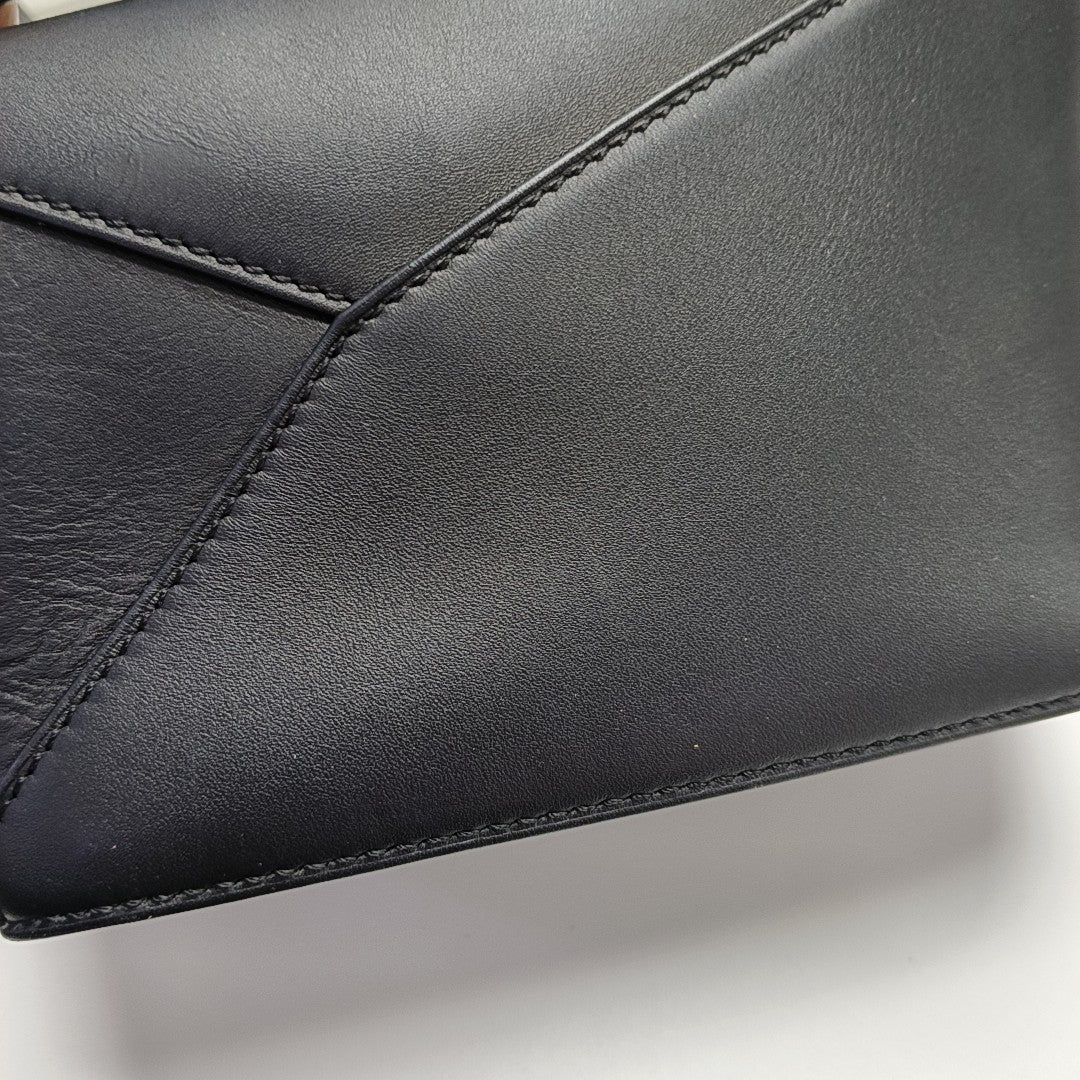 Puzzle Mini Calfskin Black