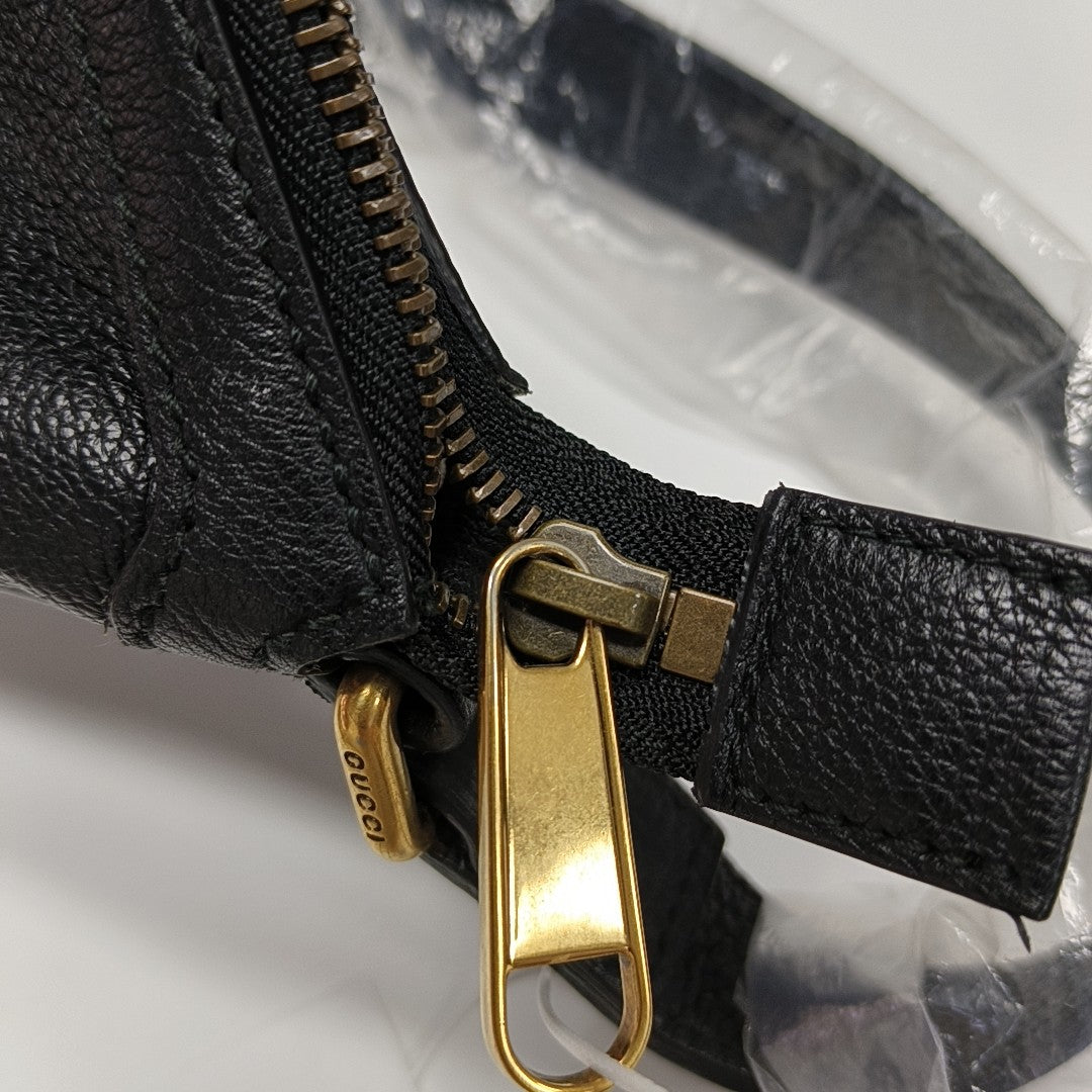 Print Calfskin Black